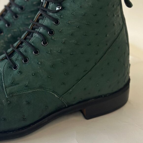Der Dau Handcrafted Genuine Ostrich Leather Boots main image 4